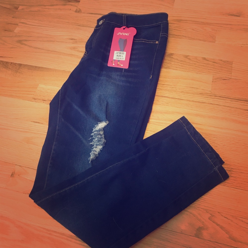 JVINI Straight Leg Denim Jeans